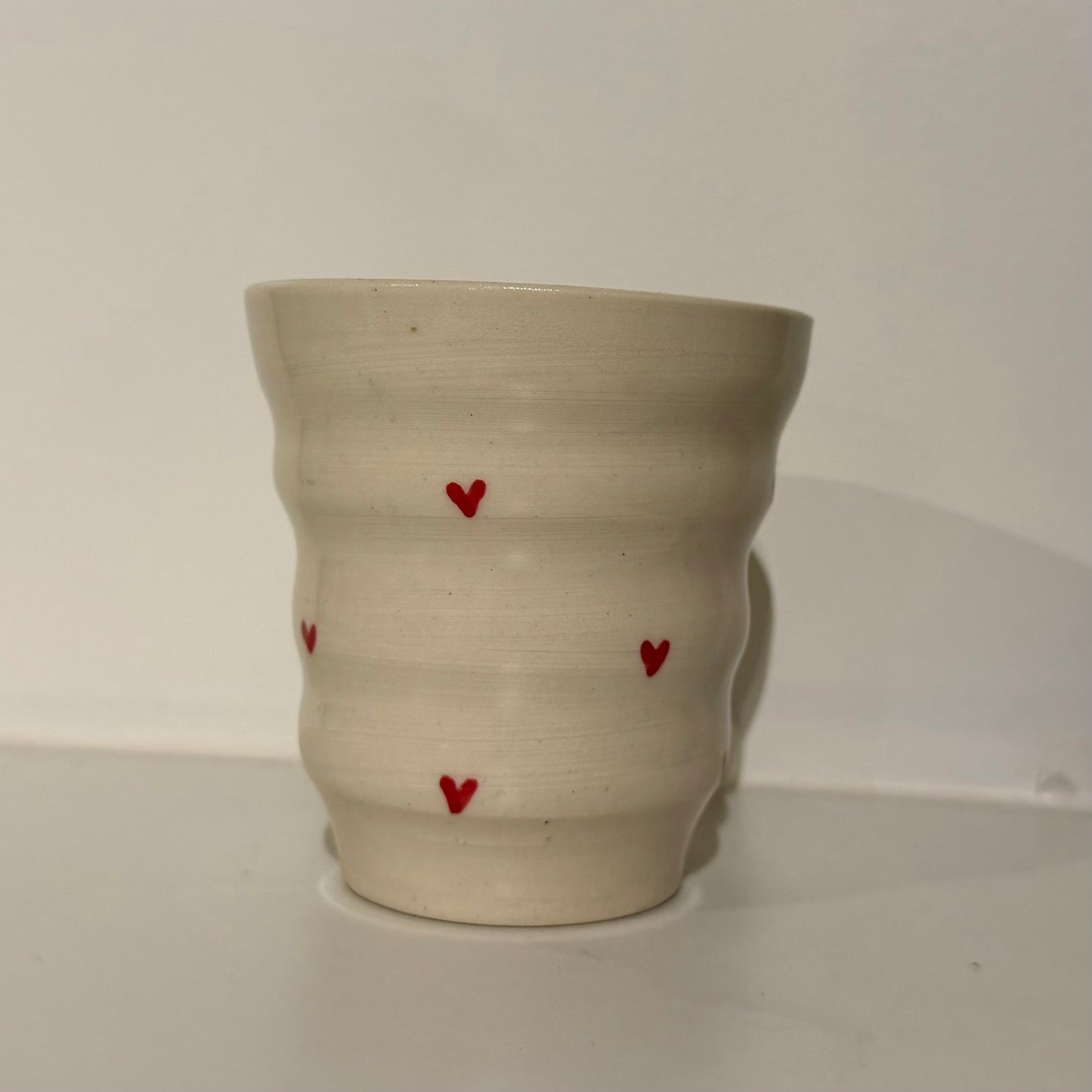 WAVY TUMBLER HEARTS NO SAND