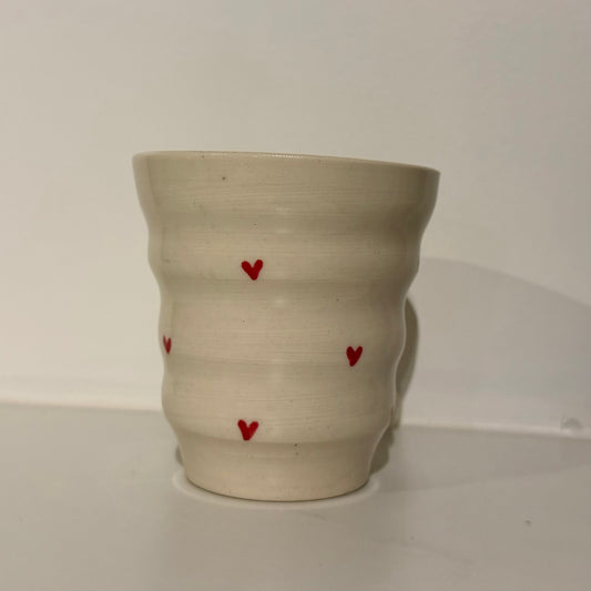WAVY TUMBLER HEARTS NO SAND
