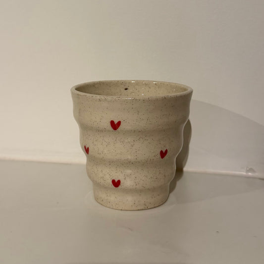 WAVY TUMBLER HEARTS