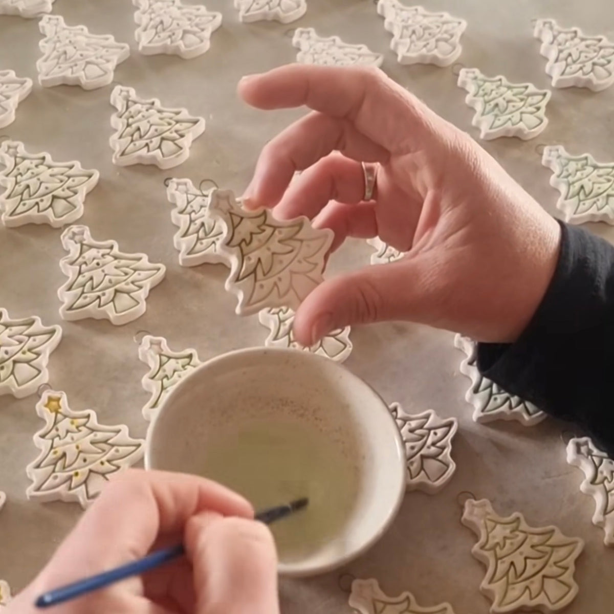 Make & Paint Christmas Decorations
